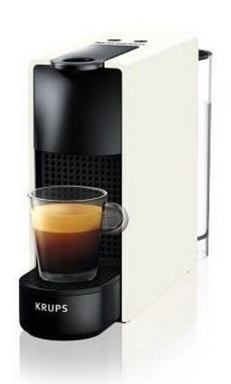 Kapsulový kávovar Krups Nespresso Essenza mini XN110110 biely