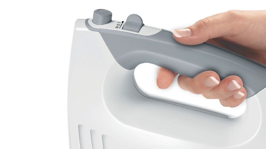 Ručný šľahač Bosch Ergomix MFQ36470 sivý/biely Ručný šľahač Bosch Ergomix MFQ36470 sivý/biely