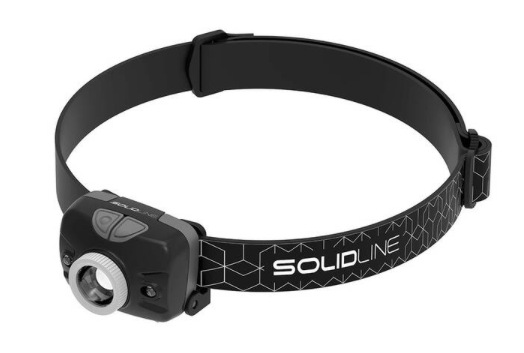 Čelovka Solidline SH3 čierna