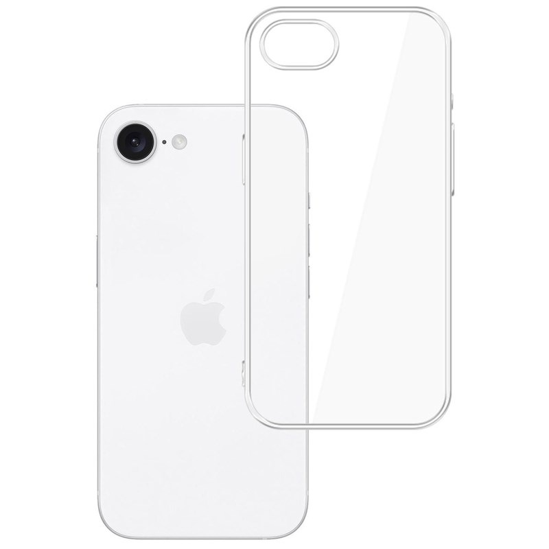 Kryt na mobil 3mk Clear Case na Apple iPhone 16e/17e priehľadný