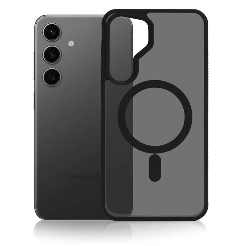 Kryt na mobil 3mk na Samsung Galaxy S25+ - Hardy Hazy MagCase, čierna