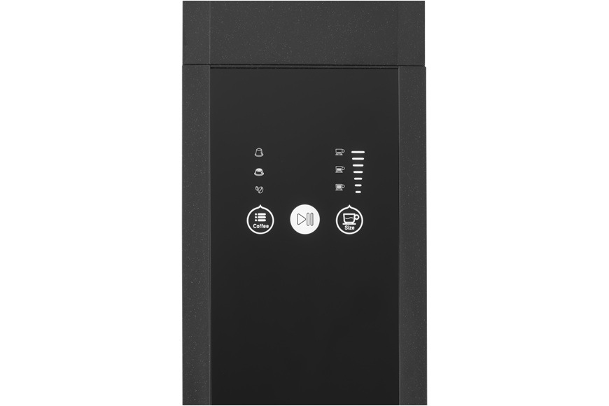 Kapsulový kávovar Sencor SCC 1000BK čierny Kapsulový kávovar Sencor SCC 1000BK disponuje prehľadným dotykovým ovládacím panelom, ktorý umožňuje ľahko zvoliť typ kávy aj jej veľkosť. Intuitívne ovládanie zaistí rýchlu a pohodlnú prípravu obľúbeného nápoja jediným dotykom.