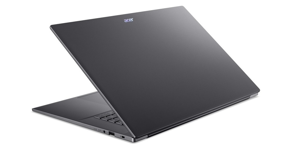 Pootvorený notebook Acer Aspire 18 AI (A18-I71M-72KN) zozadu