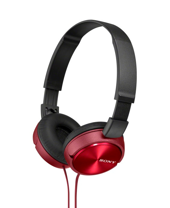 Slúchadlá Sony MDRZX310R.AE červená Slúchadlá Sony MDRZX310R.AE červená