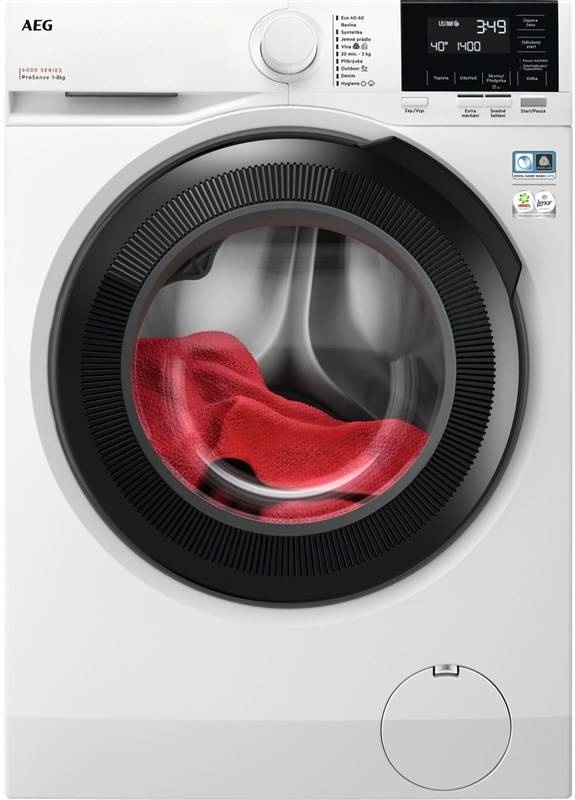 Práčka AEG ProSense™ 6000 LFR61864BC biela