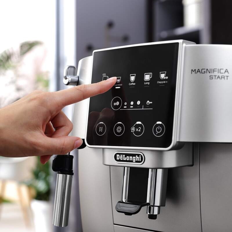 Automatický kávovar De'Longhi Magnifica Start ECAM 220.31.SB čierny/strieborný