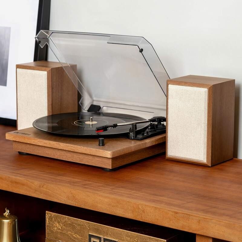 Gramofón Victrola VM-135 hnedý