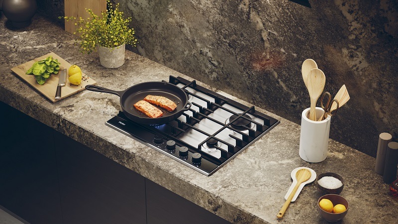 Plynová varná platňa Haier ID Series 4 HAHG6BF4TX čierna/nerez „“