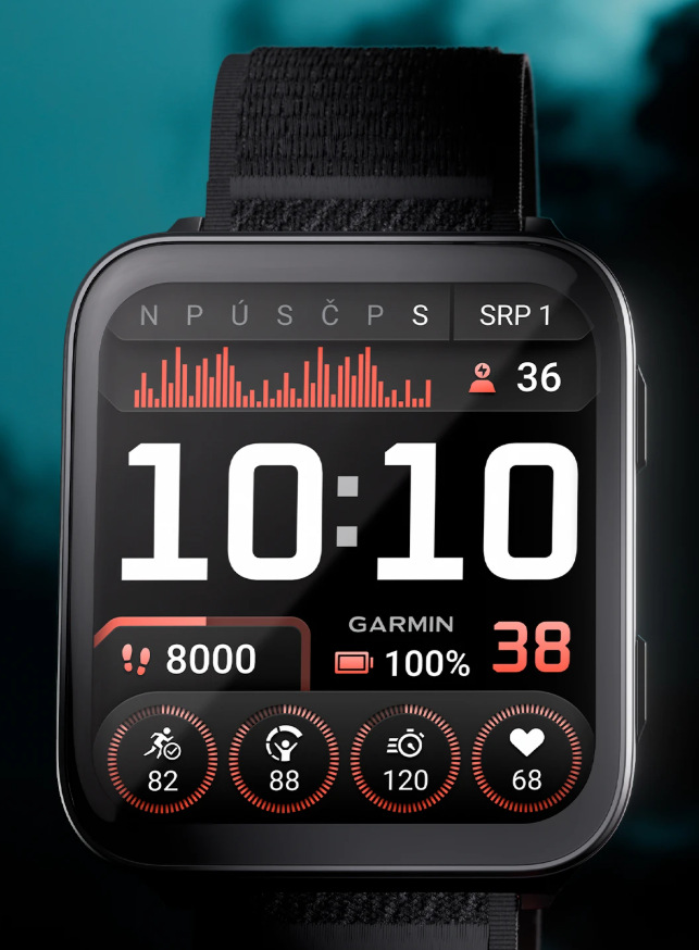 Inteligentné hodinky Garmin Venu X1 zelené