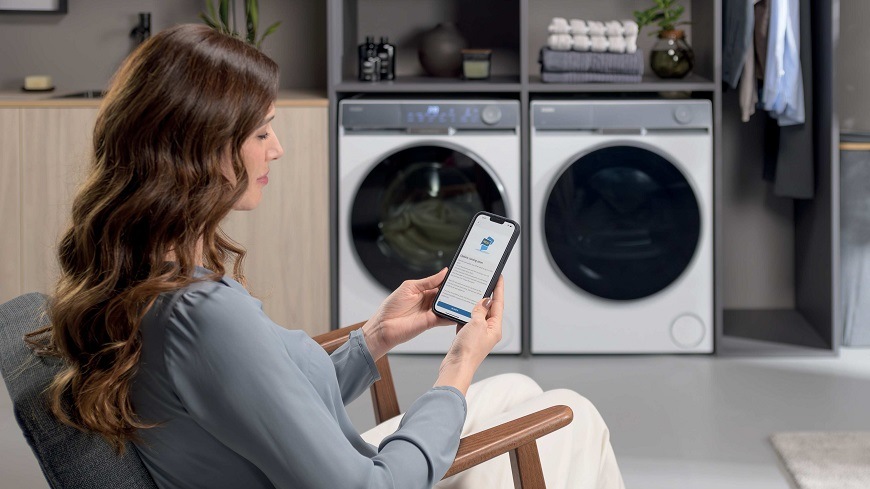 Práčka Haier HW100-B14387U1-S biela