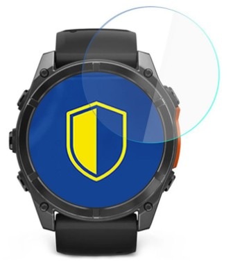 Tvrdené sklo 3mk HARDY Fusion Watch Protection na Garmin Fenix 8 Amoled 51mm Tvrdené sklo 3mk HARDY Fusion Watch Protection na Garmin Fenix 8 Amoled 51mm