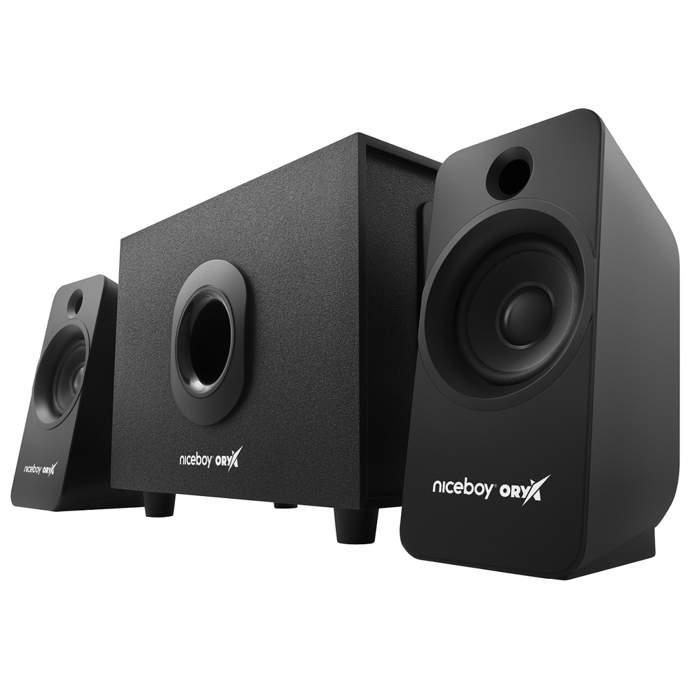 Reproduktory Niceboy ORYX VOX 2.1 MAXX BASS čierne Reproduktory Niceboy ORYX VOX 2.1 MAXX BASS čierne