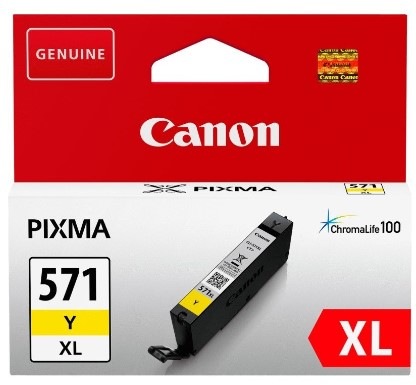 Cartridge Canon CLI-571XL Y, 715 strán žltá