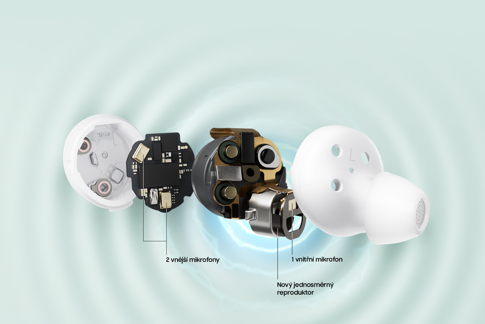 Slúchadlá Samsung Galaxy Buds FE grafitová farba Slúchadlá Samsung Galaxy Buds FE grafitová farba