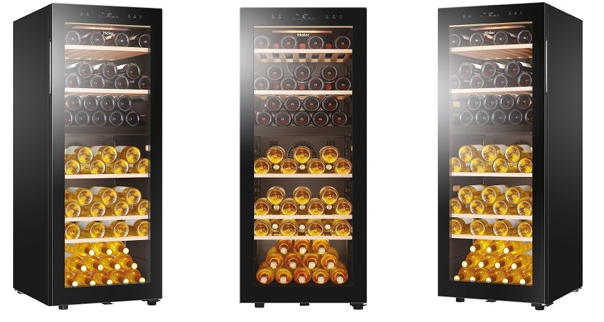 Vínotéka Haier HWS79GDG čierna