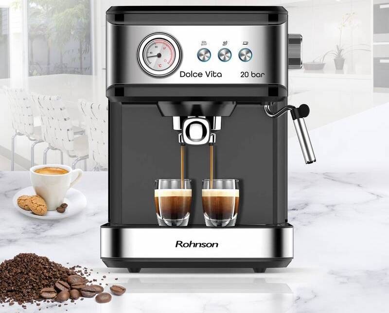 Pákový kávovar Rohnson R-98030 Dolce Vita