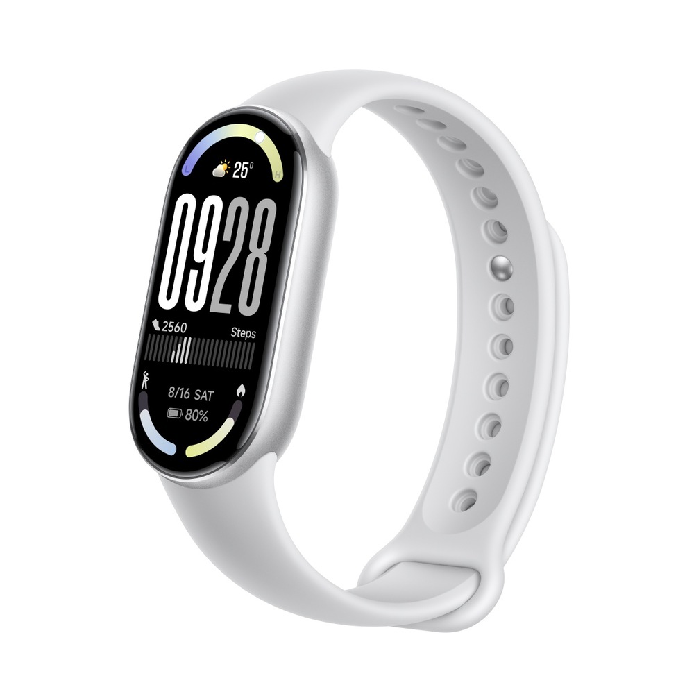 Fitness náramok Xiaomi Smart Band 10 strieborný
