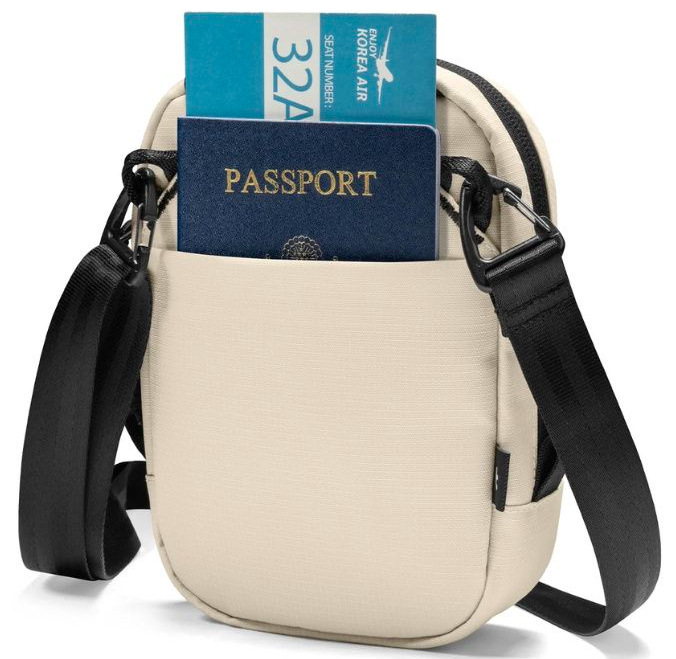 Brašna tomtoc Aviator - T37 Travel Crossbody Bag khaki Taška tomtoc Aviator - T37 Travel Crossbody Bag - khaki