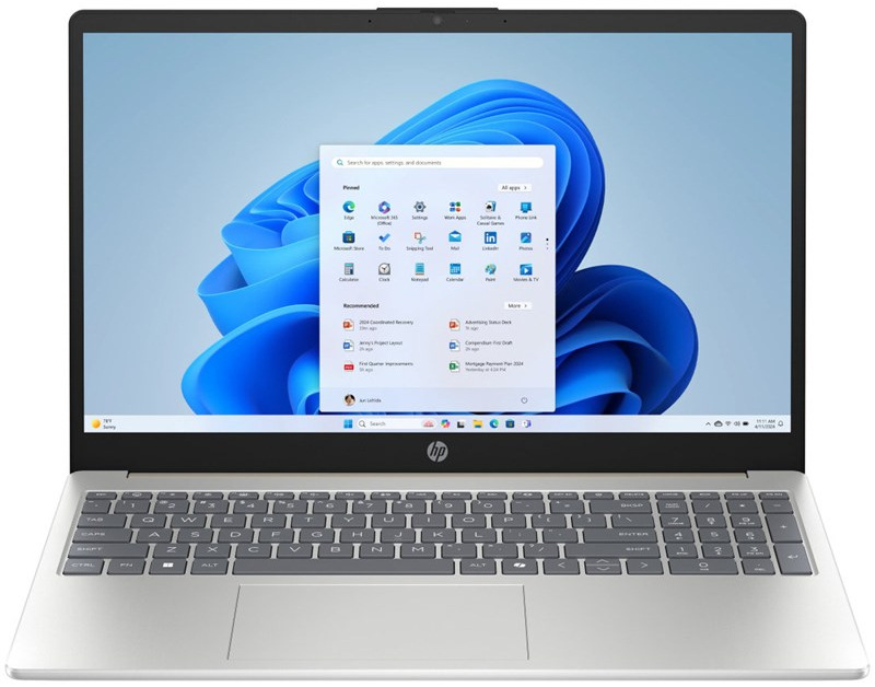 HP AI 15-fd2018nc, strieborná