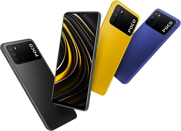 Mobilný telefón Poco M3 64 GB čierny Chytrý mobilní telefon Xiaomi Poco M3