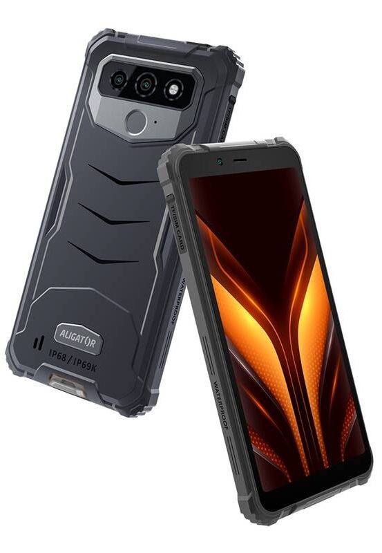 Mobilný telefón Aligator RX850 eXtremo 4 GB / 64 GB čierny/sivý