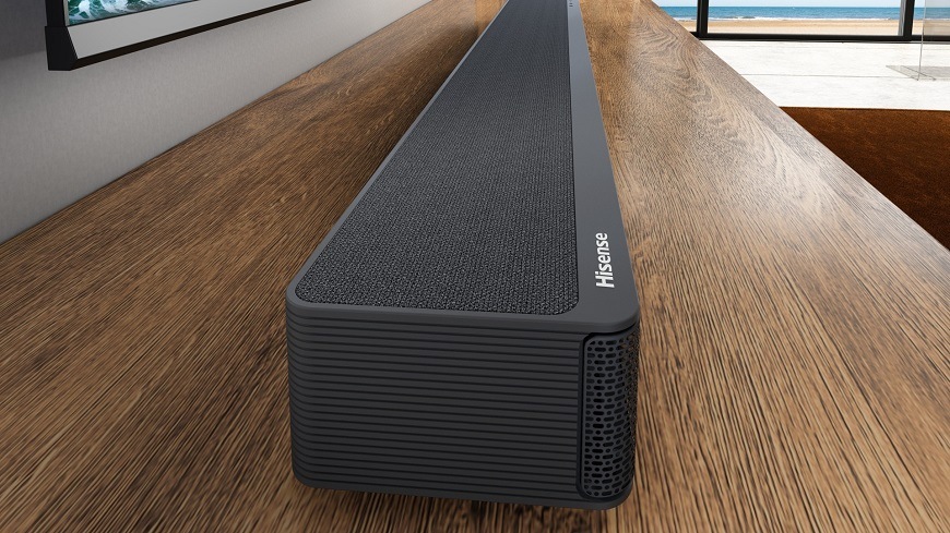 Soundbar Hisense AX5125H čierny Soundbar Hisense AX5125H, čierna, elegantný dizajn