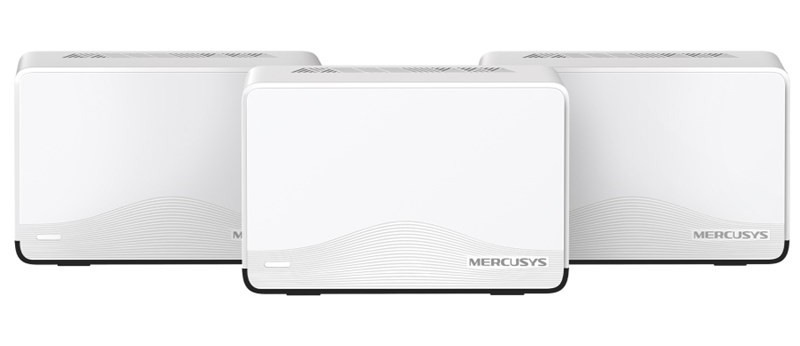 Kompletný Wi-Fi systém Mercusys Halo H27BE, BE3600 Mesh Wi-Fi 7 (3 ks) biely