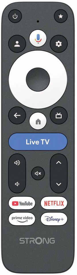 Multimediálne centrum Strong LEAP-UNA+, čierne