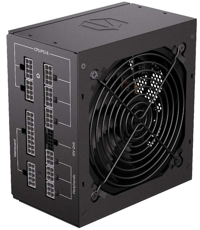 Počítačový zdroj ENDORFY Supremo FM6 Gold 750W s certifikáciou 80 PLUS Gold, čierna farba