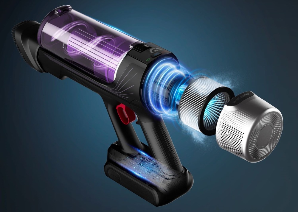 Tyčový vysávač Rowenta RH2039WO X-Force Flex 9.60 Allergy 3 v 1, 100 AW fialový Tyčový vysávač Rowenta RH2039WO X-Force Flex 9.60 Allergy 3 v 1, 100 AW fialový