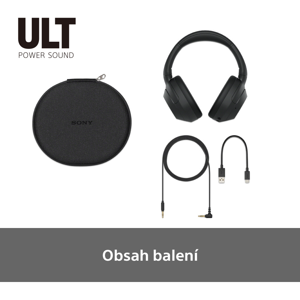 Slúchadlá Sony ULT WEAR - čierna