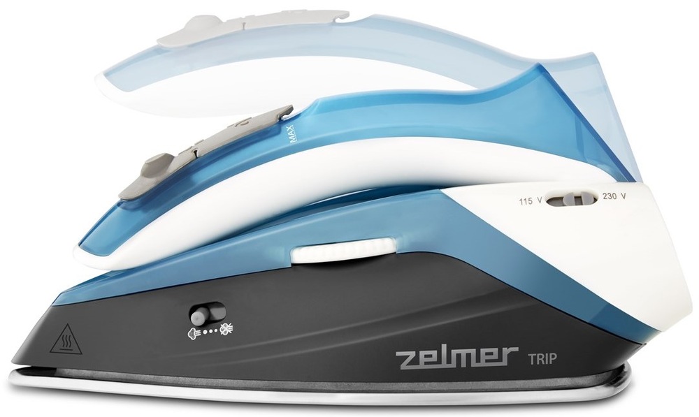 Žehlička Zelmer ZIR0500 sivá/biela/modrá Žehlička Zelmer ZIR0500 sivá/biela/modrá