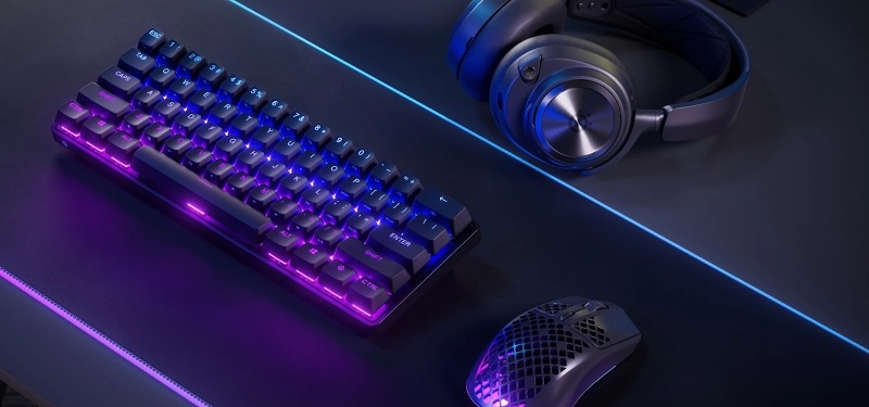 Klávesnica SteelSeries Apex Pro Mini WL US čierna