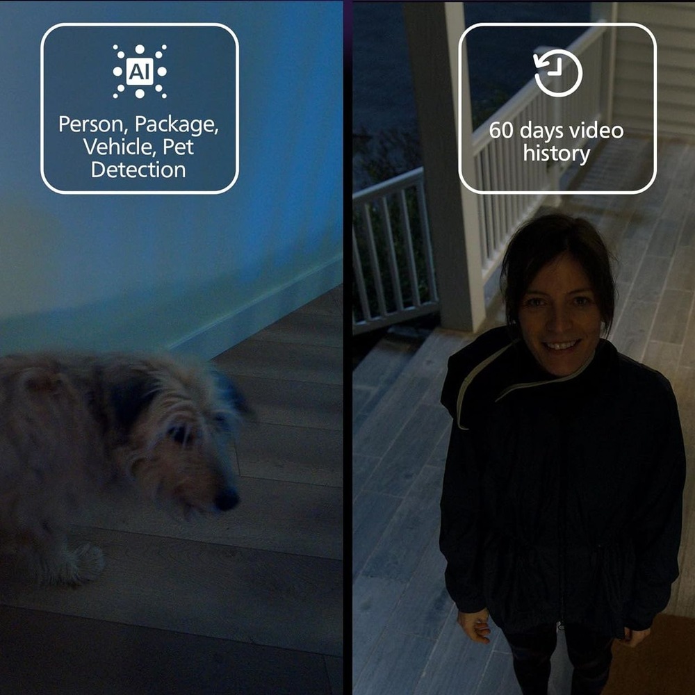IP kamera Philips Hue Secure Camera Desktop čierna