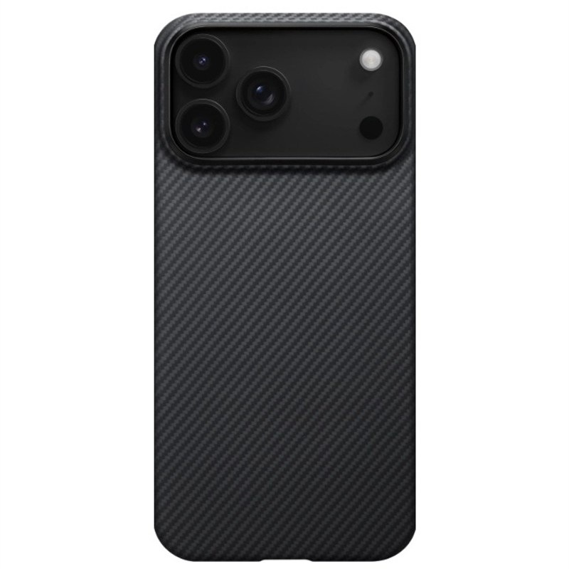 Kryt na mobil Pitaka Ultra-Slim na Apple iPhone 17 Pro - čierny/sivý