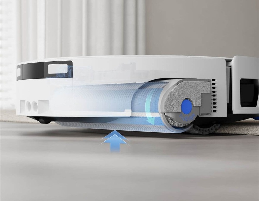Robotický vysávač Ecovacs DEEBOT T90S PRO OMNI WHITE biely robotický vysávač Ecovacs DEEBOT T90S PRE OMNI WHITE zdvihne mop vo chvíli, keď narazí na koberec alebo zdvihne kefy, keď narazí na rozliate tekutiny.