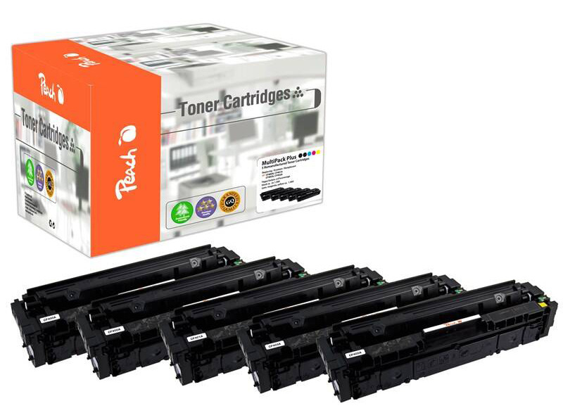 Toner Peach HP 201A, Multi-Pack-Plus, 2x1500/3x1400 strán - CMY 2xBK viacfarebná