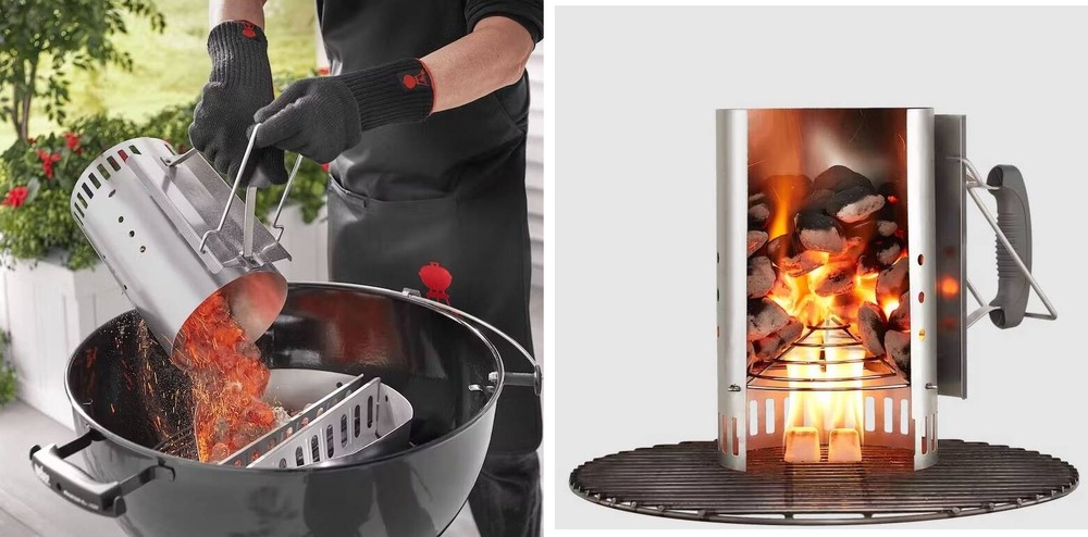 Zapaľovací komín Weber Rapidfire, sada 3 v 1 Weber Rapidfire