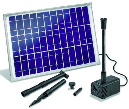 Fontána pre jazierka Heissner SP610-00 610 l/h solar