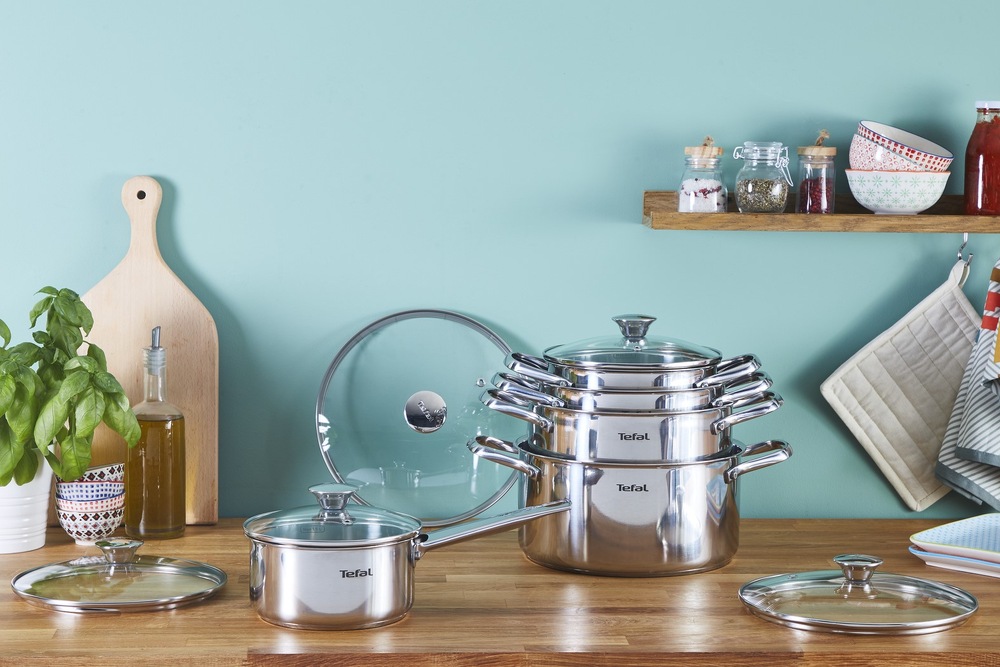 Sada riadu Tefal Cook Eat B921SA55, 10 ks nerez „Tefal
