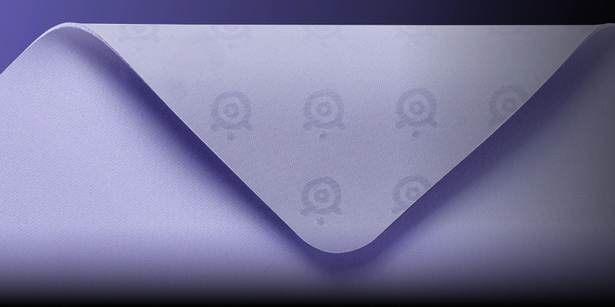 Podložka pod myš SteelSeries QcK L Lavender fialová