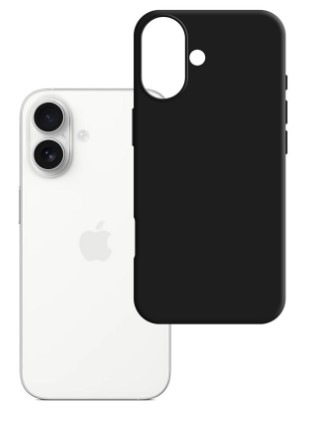 Kryt na mobil 3mk Matt Case na Apple iPhone 17 čierny