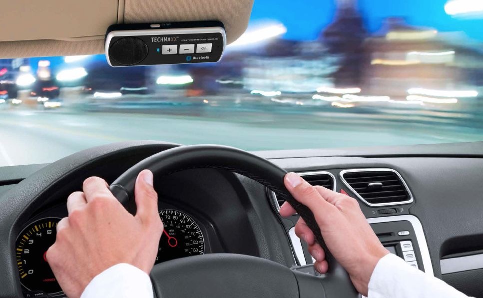 Handsfree Technaxx BT-X22, na tienidlo čierne Handsfree Technaxx BT-X22, na tienidlo čierne
