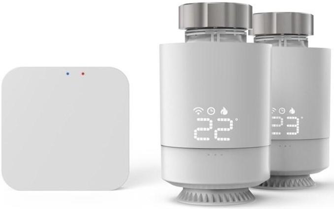 Bezdrôtová termohlavica Hama SMART set pre reguláciu vykurovania, centrála + 2x hlavica
