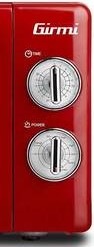 Mikrovlnná rúra Girmi Retro FM2102 červená