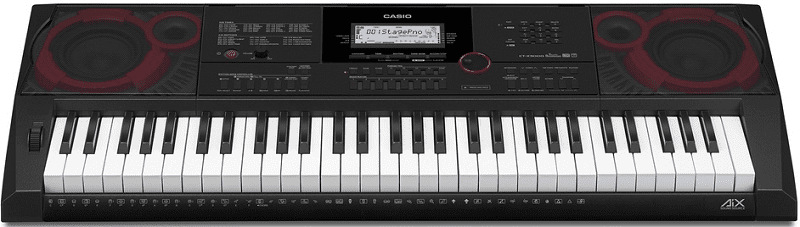 Elektronické klávesy Casio CT X3000 čierna