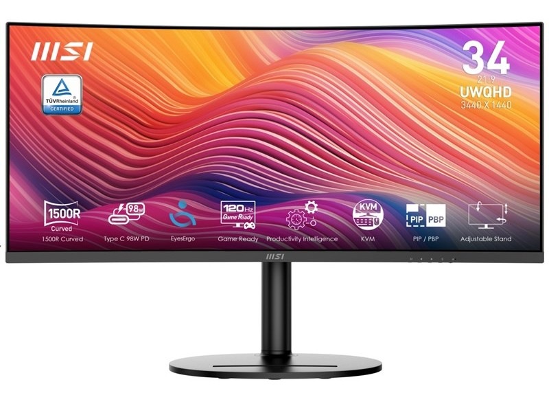 Monitor MSI Modern MD342CQP čierny