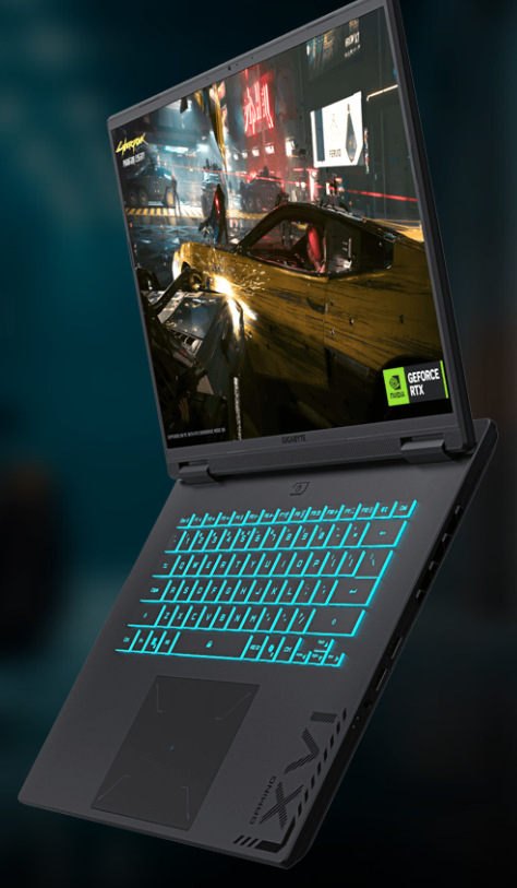 Notebook GIGABYTE GAMING A16 3VHK3CZ894SH čierny Notebook GIGABYTE GAMING A16 3VHK3CZ894SH čierny
