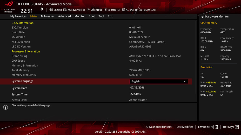 Základná doska Asus ROG Strix X870-I GAMING WIFI Základná doska Asus ROG Strix X870-I GAMING WIFI
