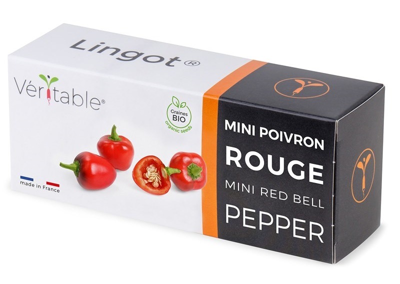 Semienka Véritable Lingot Červená mini paprika BIO